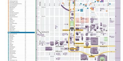 Phoenix Vadisi metro haritası