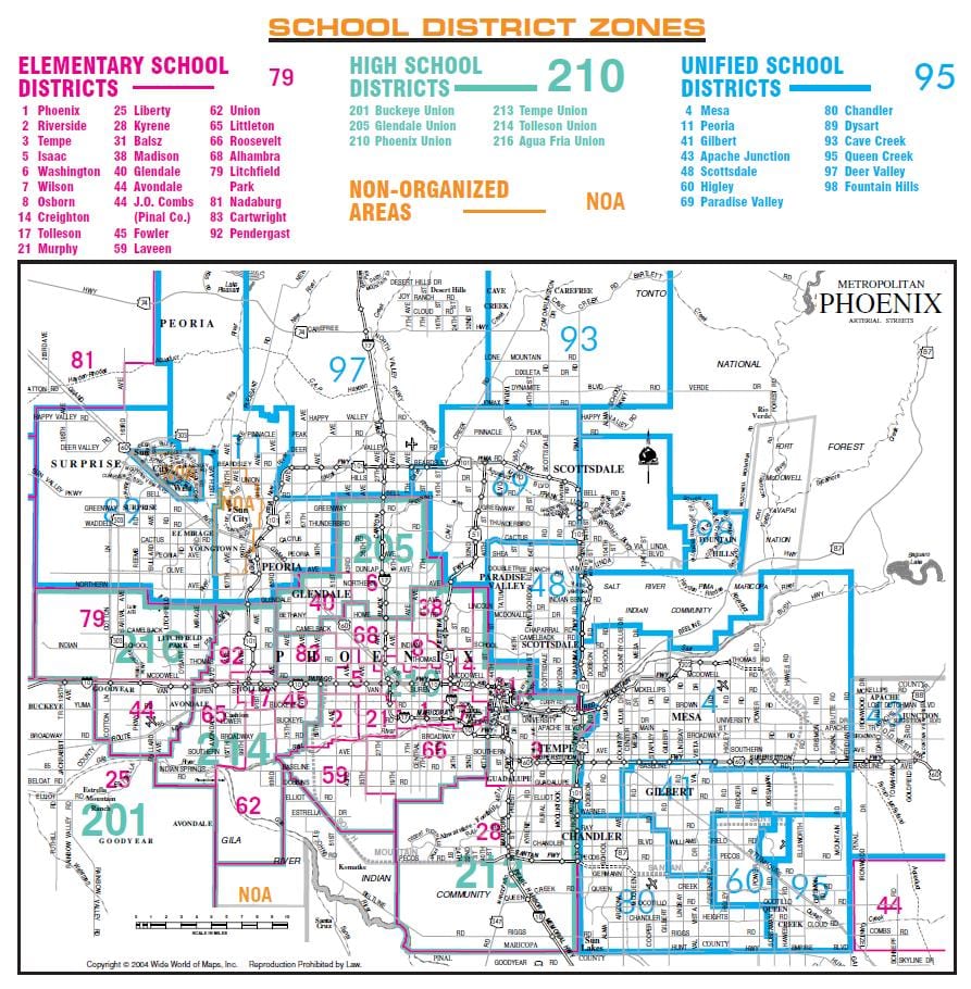 Phoenix union high school district göster