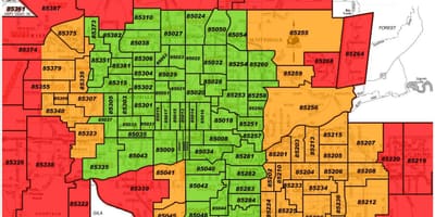 Harita Phoenix area